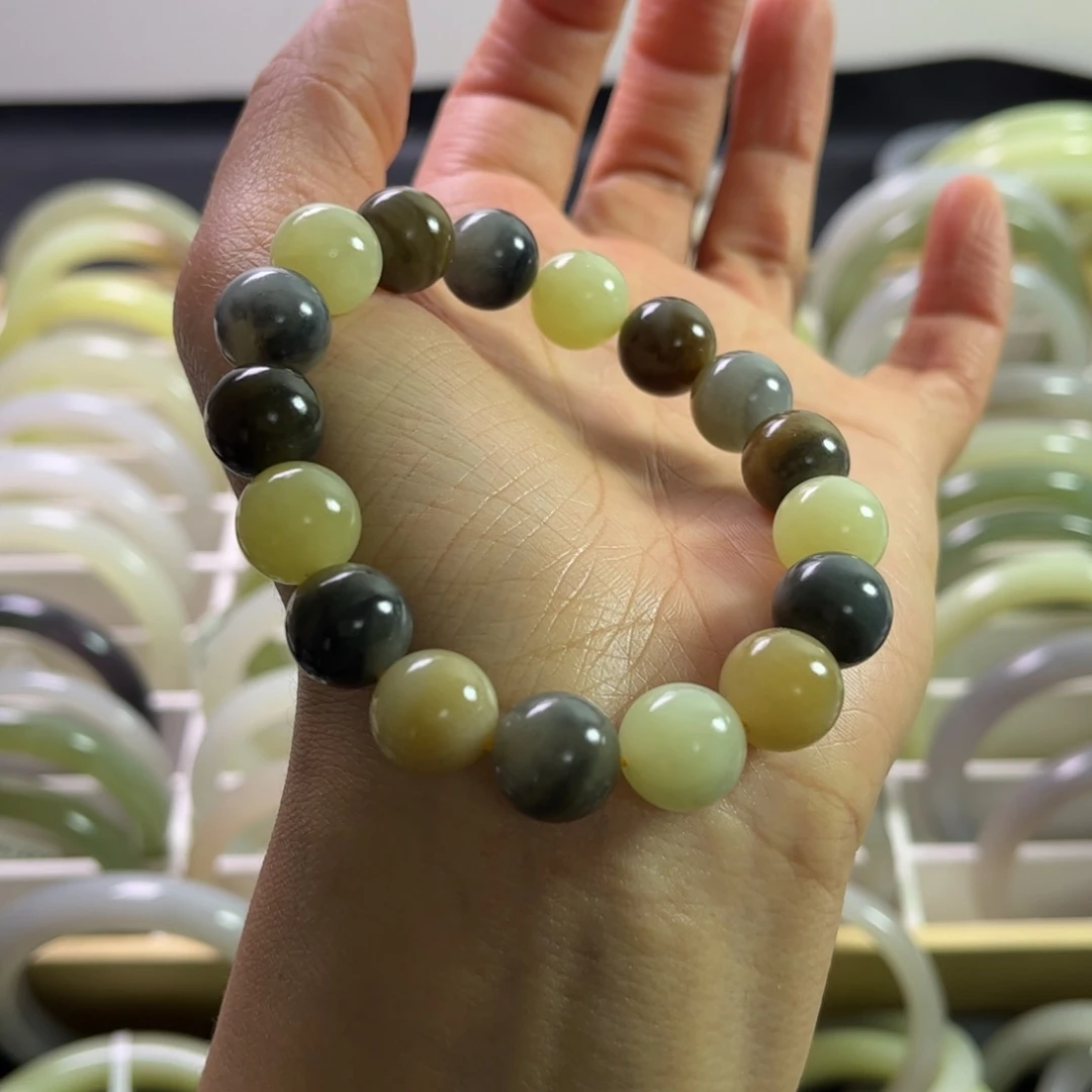 和田玉手链未镶嵌