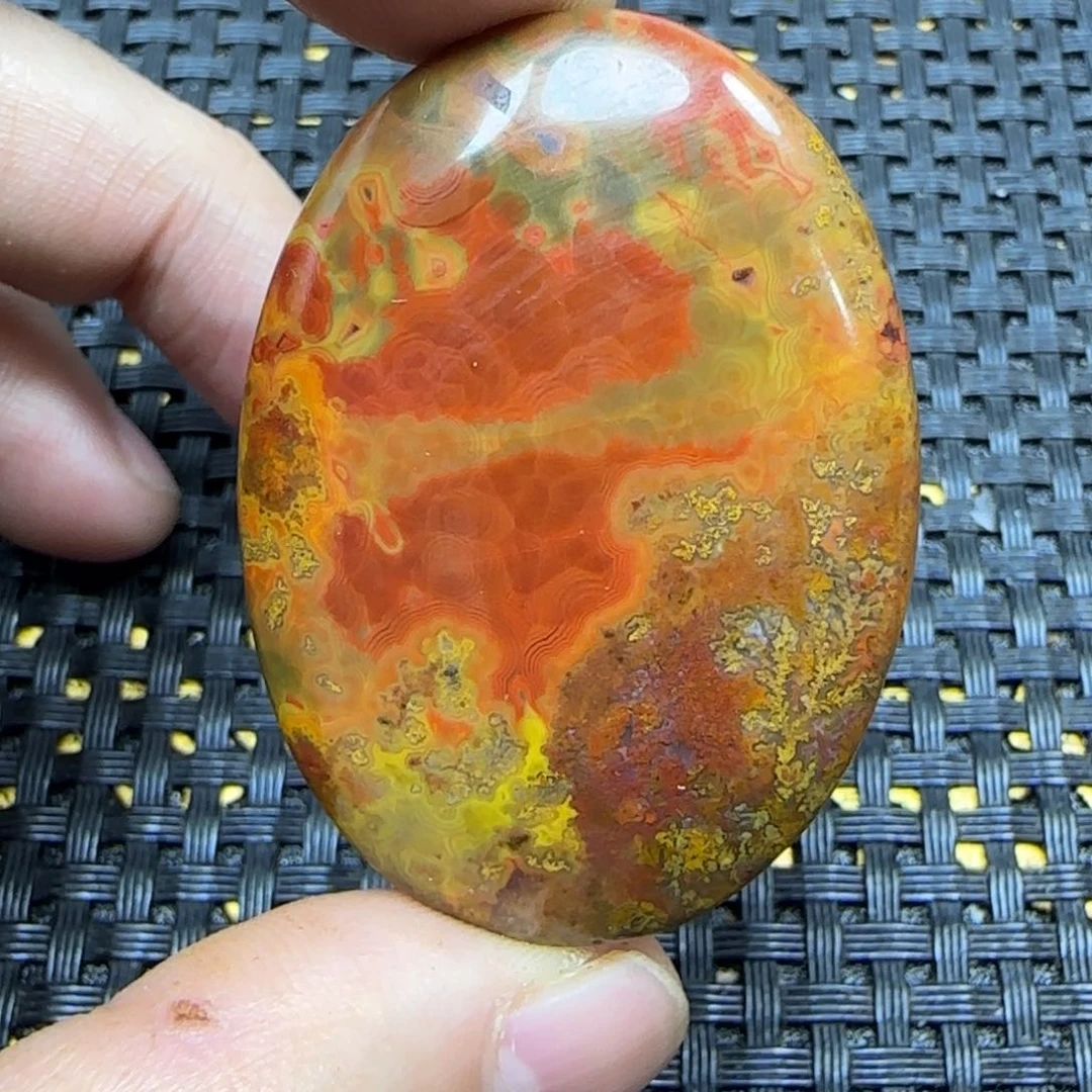 玛瑙/玉髓吊坠未镶嵌福*