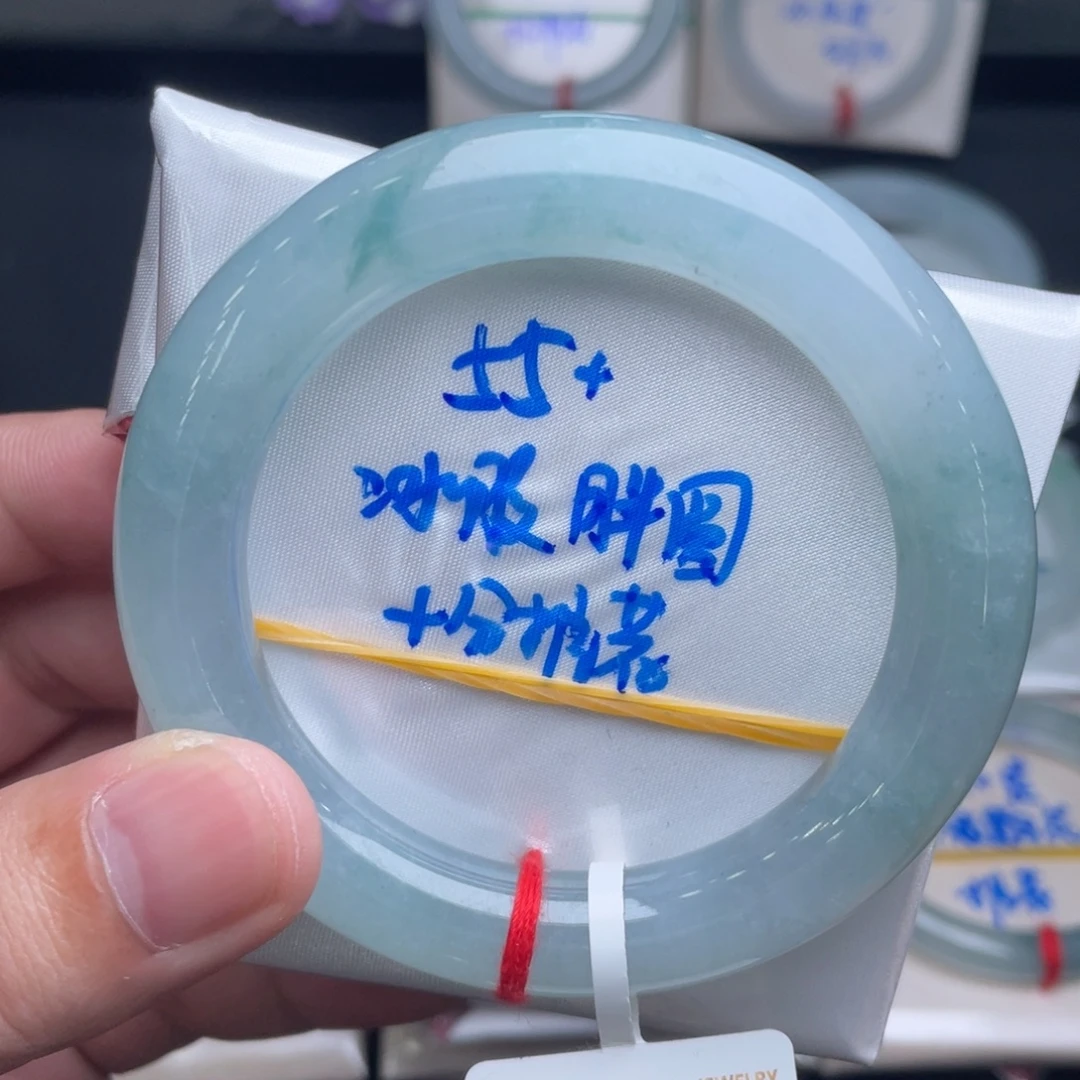 翡翠未镶嵌手镯翡翠手镯60