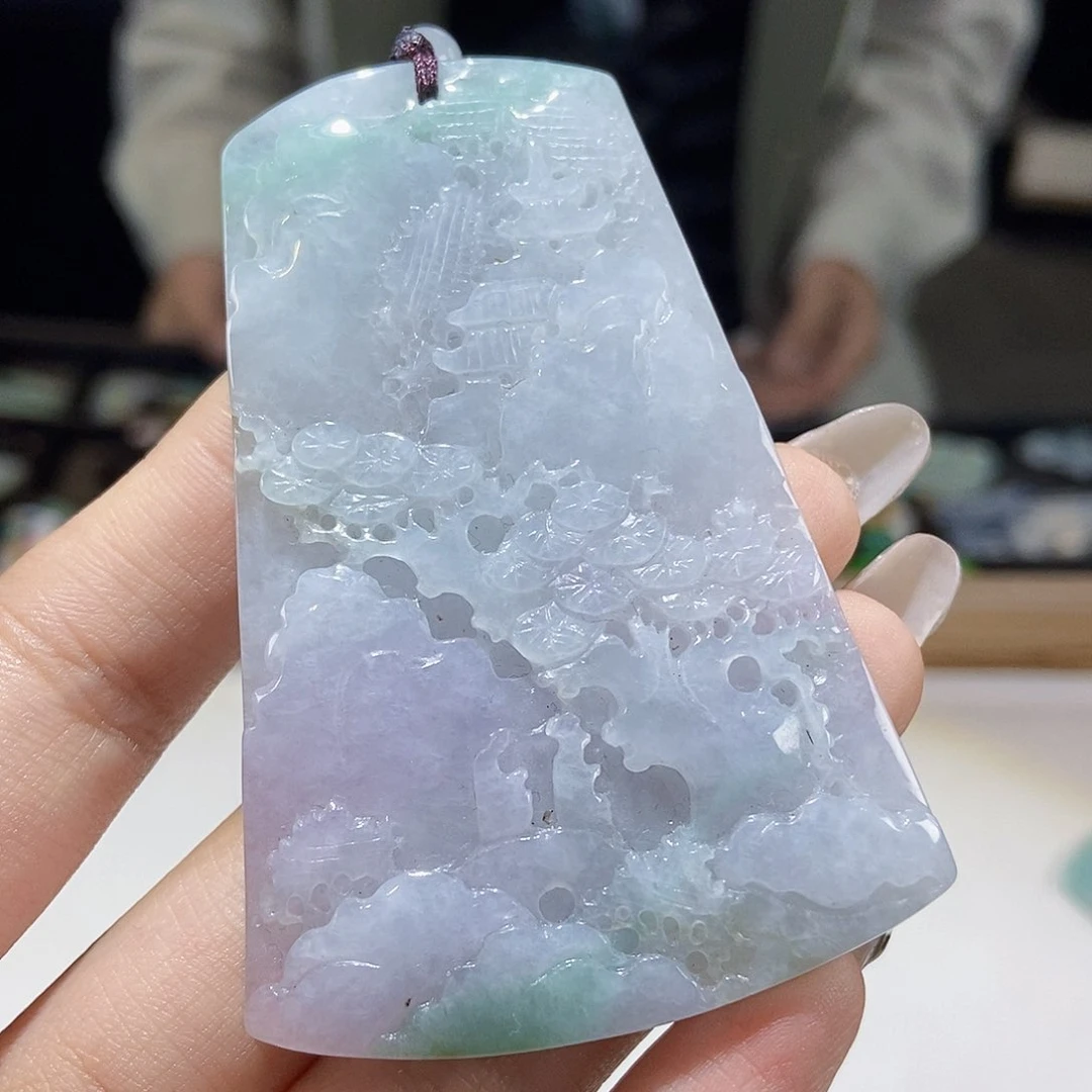 颈饰未镶嵌翡翠翡翠