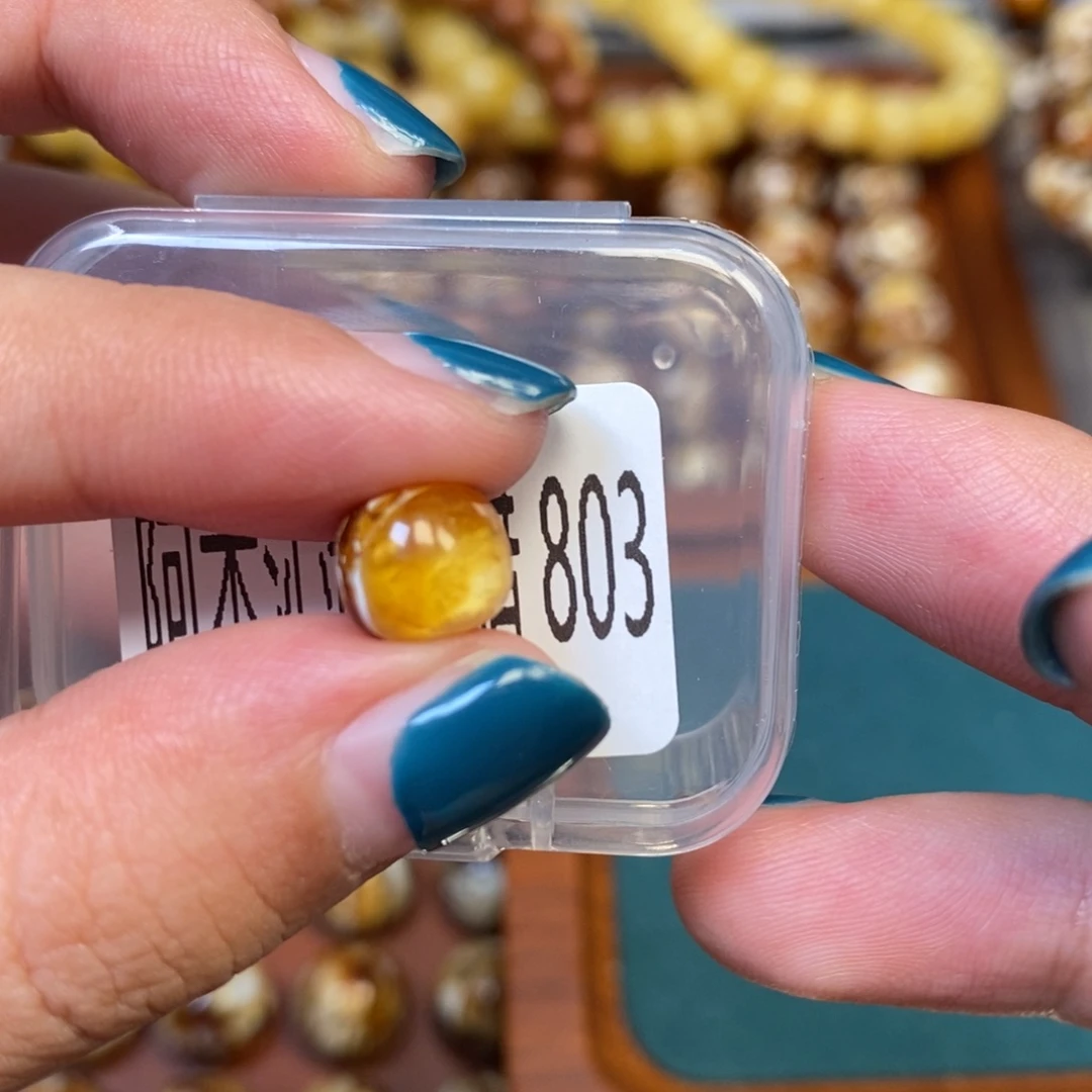 把件猴头核桃沁色圆珠老型803