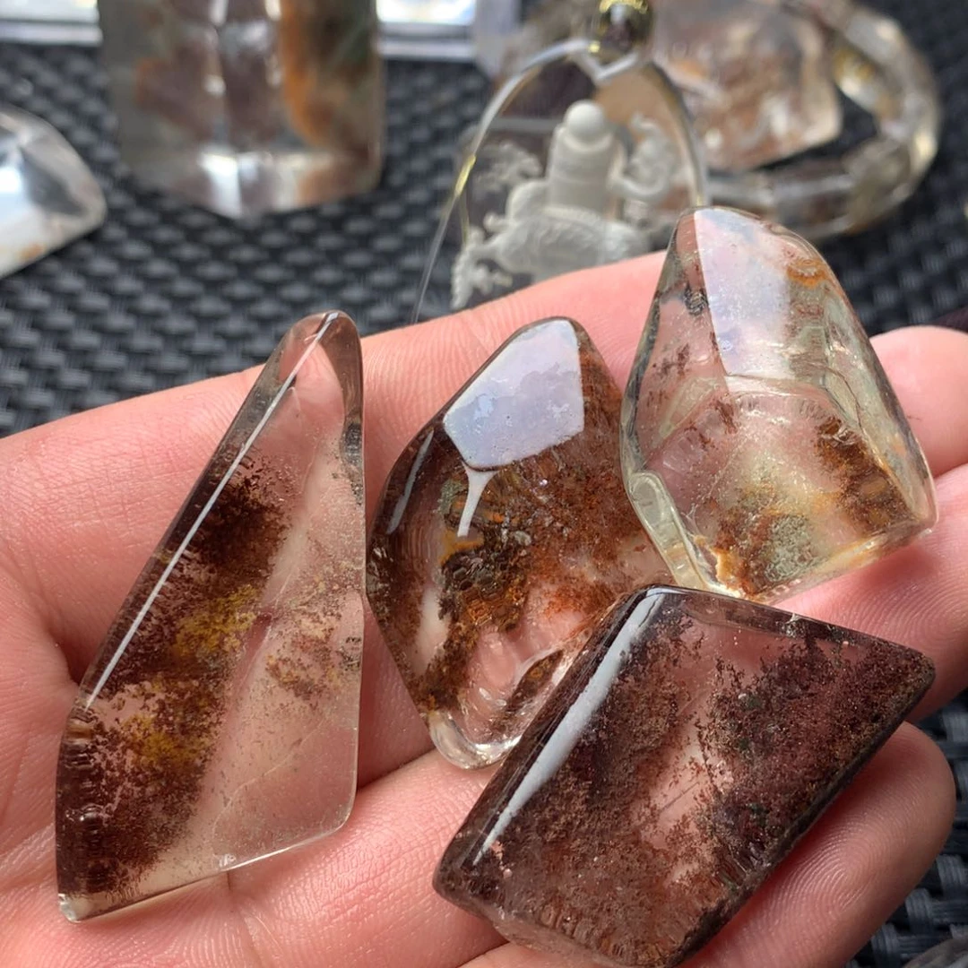 水晶颈饰未镶嵌?*天然水晶项链搭配