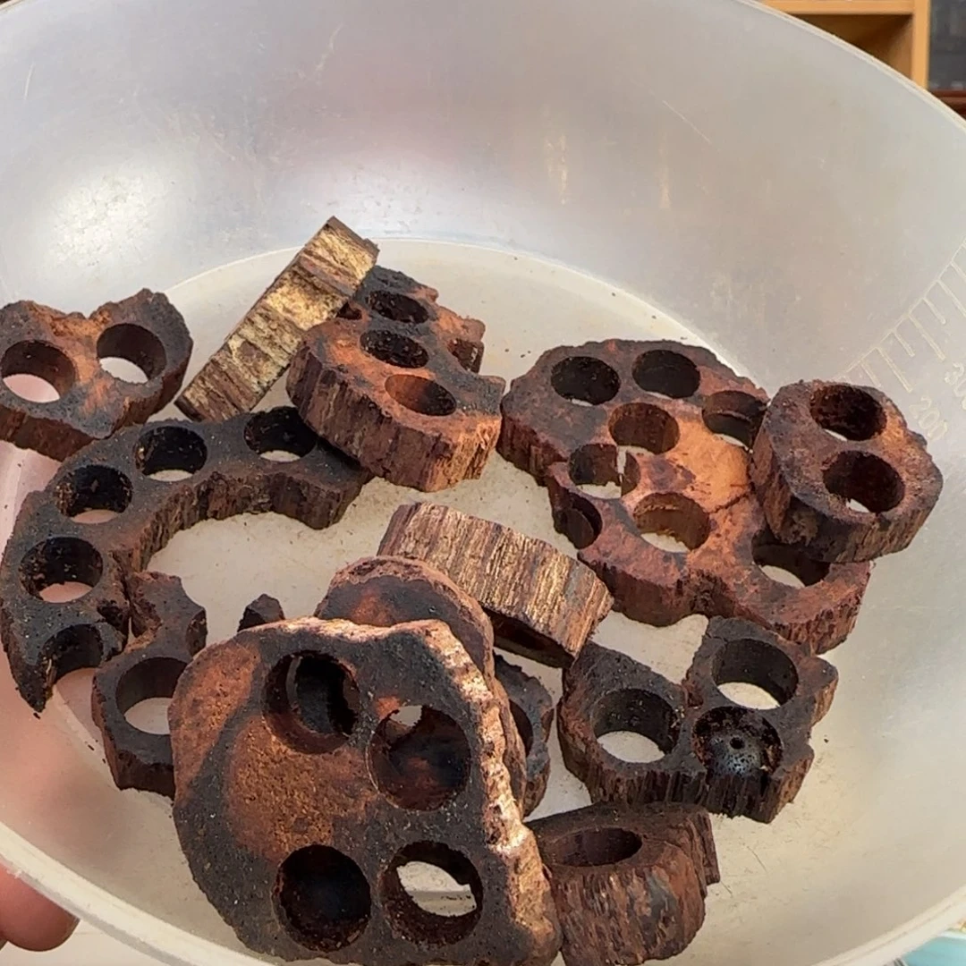 散珠降真香车珠碎料100克