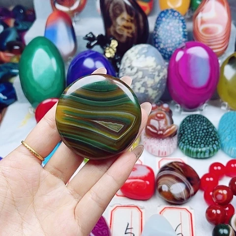 玛瑙/玉髓笔搁未镶嵌