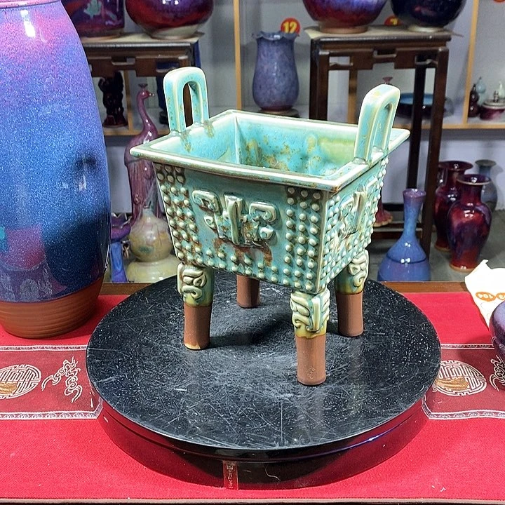 瓶中国神垕精品钧瓷