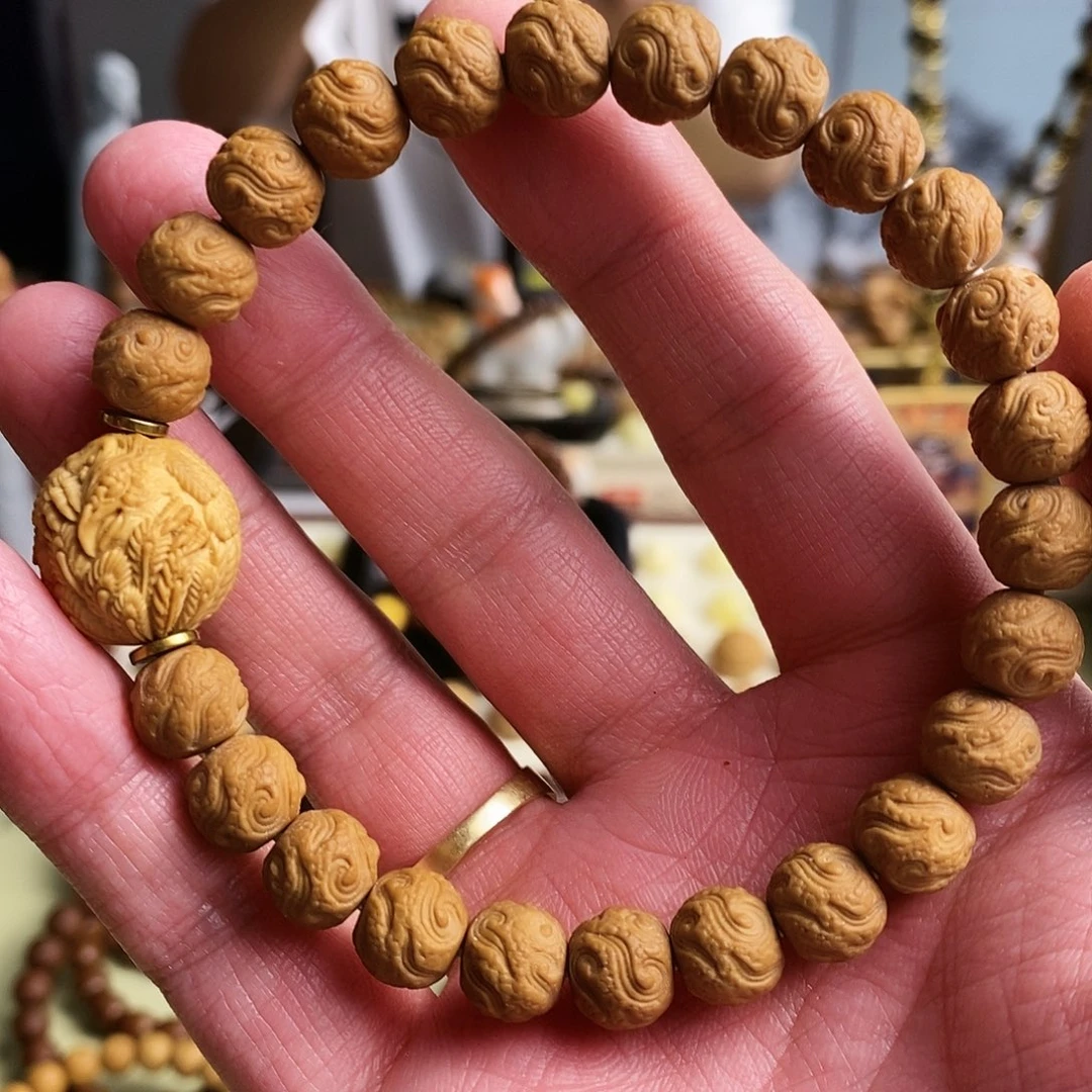 猴头核桃手串玄鸟 一级全品无暇