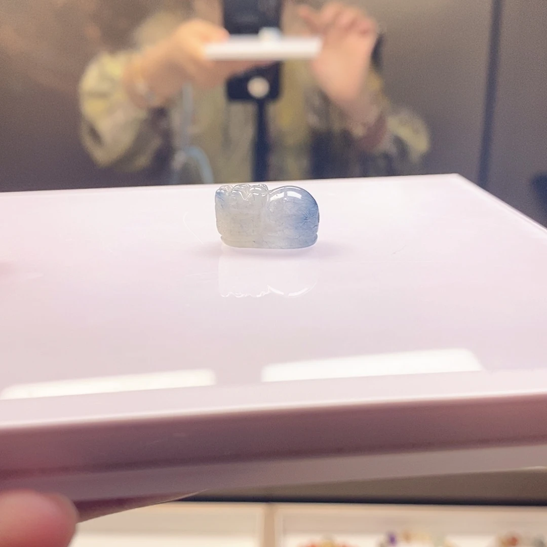 未镶嵌手链水晶蓝钢丝貔貅