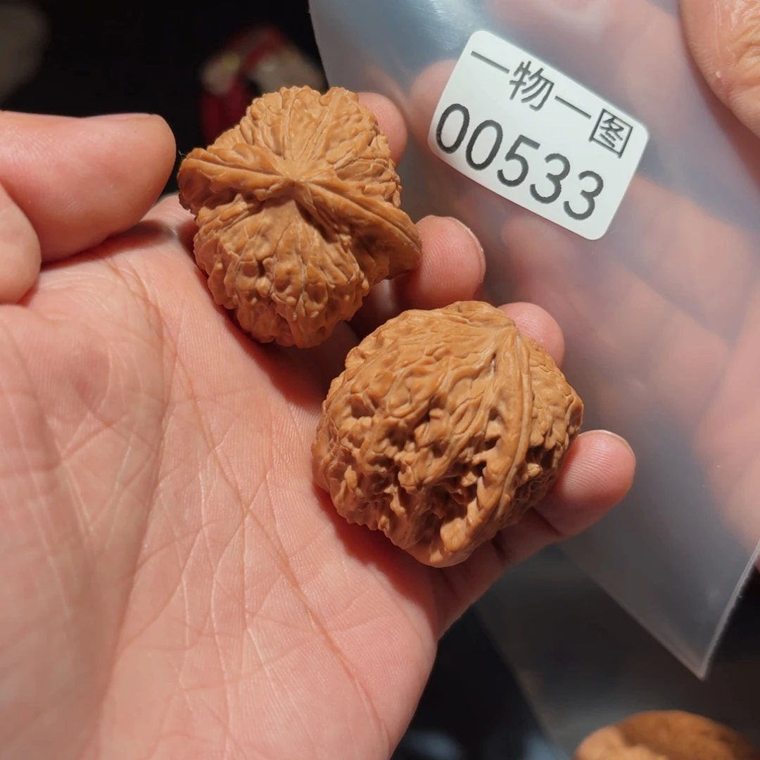 吊坠文玩核桃白狮子