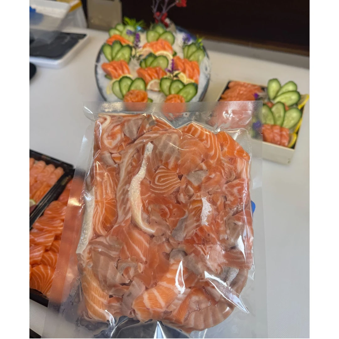 三文鱼褐色肉500g冷冻顺丰发货（买一送三）