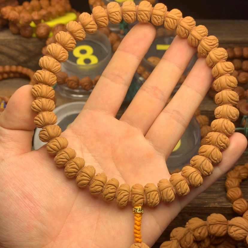 【闪购商品】桃核吊坠别***说14矮桩单圈