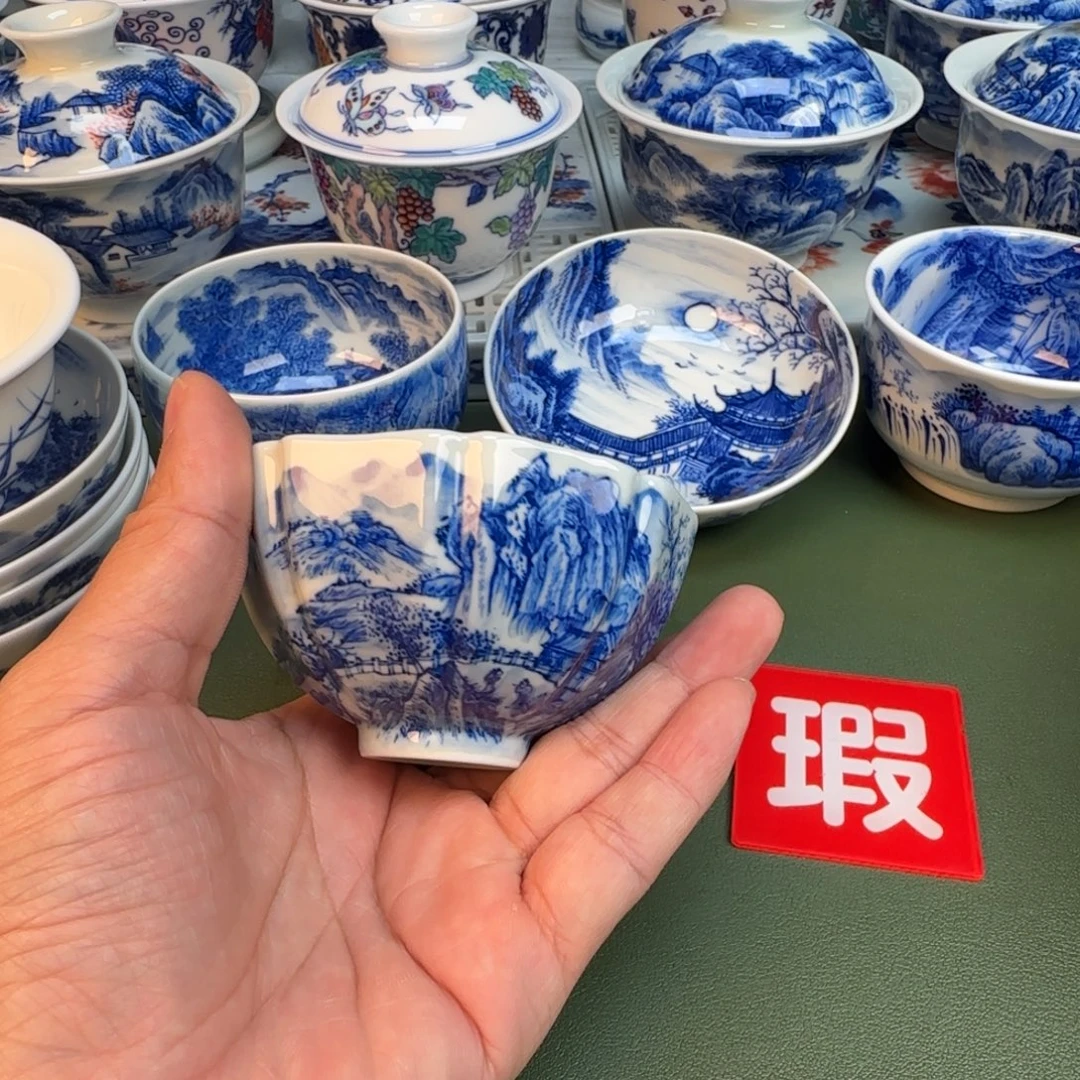 陶纯手工纯手绘茶具280