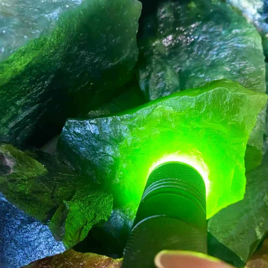 《抖音质检正品保真》天然定制意境山水平安牌多样性发其一LX"