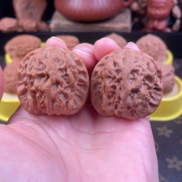 吊坠文玩核桃野狼40