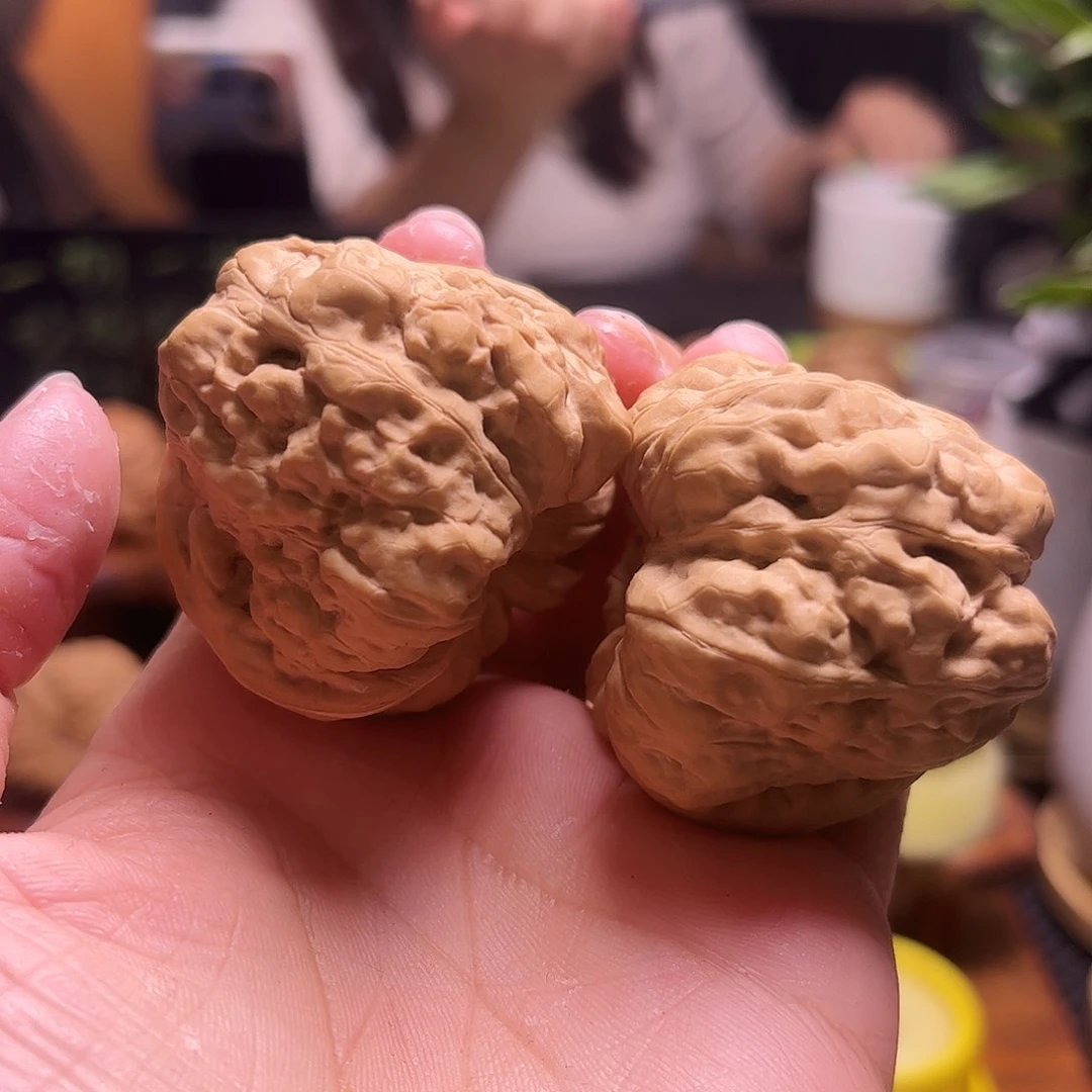 文玩核桃把件44尺白茬蛤蟆22