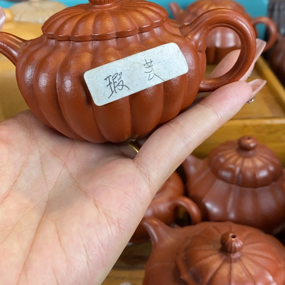 茶壶紫砂芸**生原矿泥料手工壶直播间
