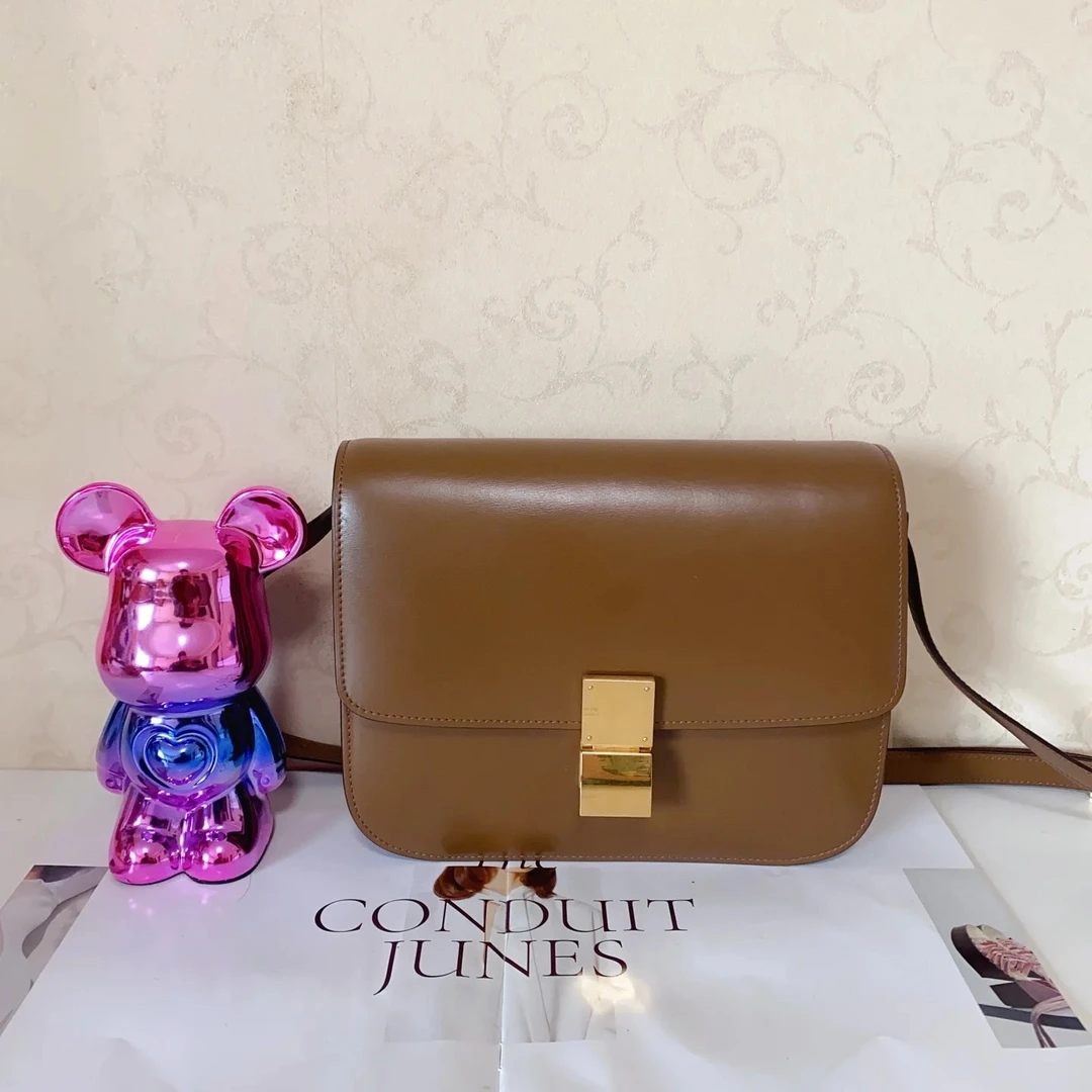 95新 Celine/思琳  包展专属 Celine瑟琳焦糖色box