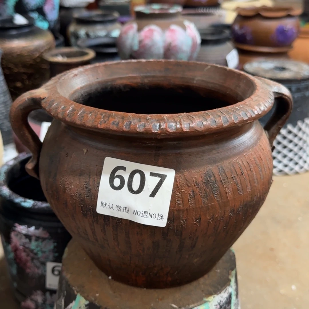 粗陶高度16口径18带孔（水培下单备注）