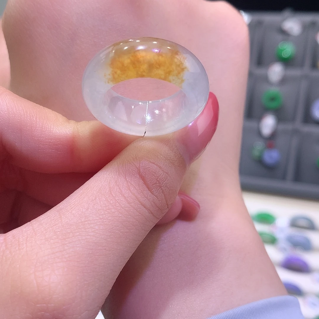 未镶嵌戒指翡翠翡翠