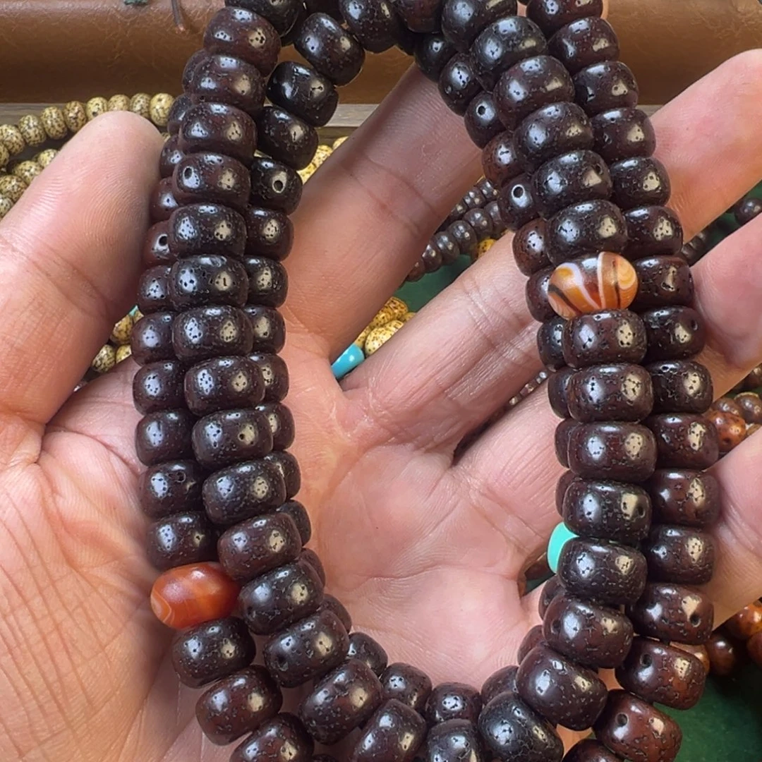 吊坠星月菩提新月108