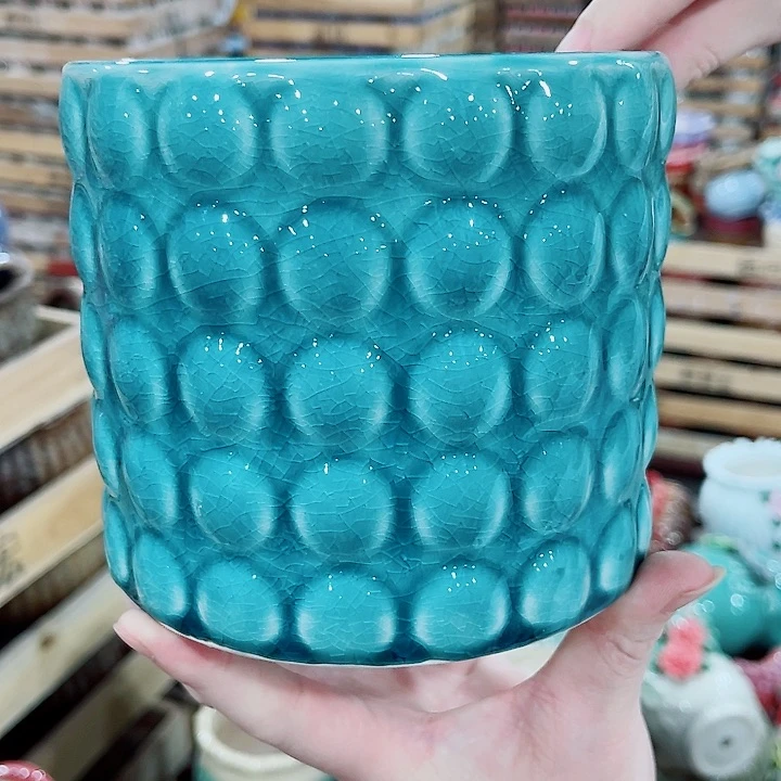 有孔，凑10元包邮陶瓷花盆发货！