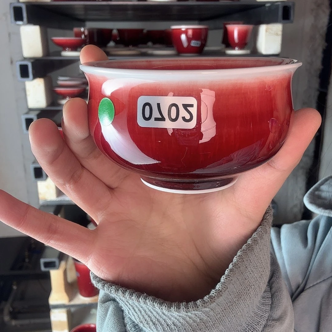 瓷片景德镇郎红陶瓷