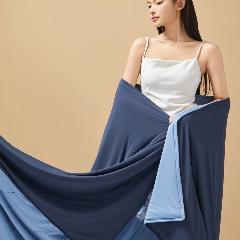 夏季夏凉被空调被深睡控温被双面凉感单品夏被清凉柔软棉花被薄款