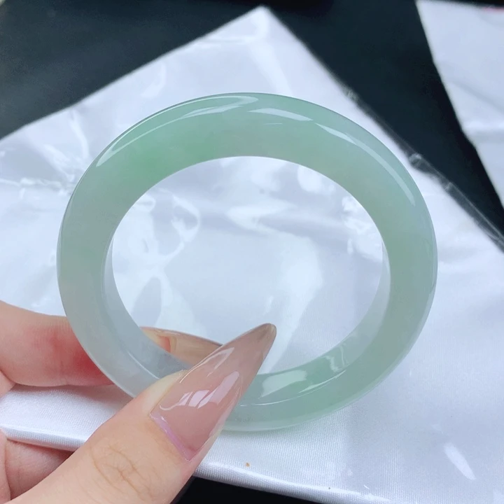 未镶嵌手镯翡翠54-55圈口