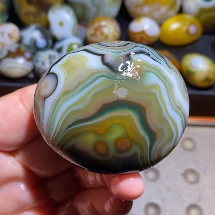 未镶嵌玛瑙/玉髓珠宝半成品26