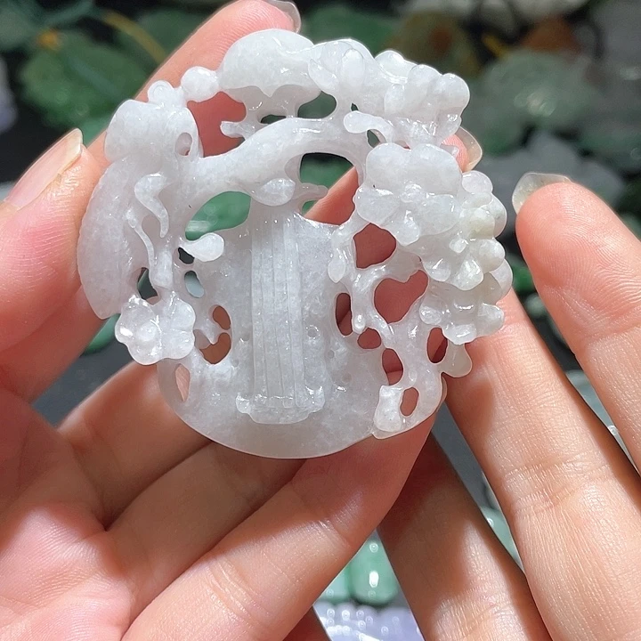 颈饰未镶嵌翡翠天