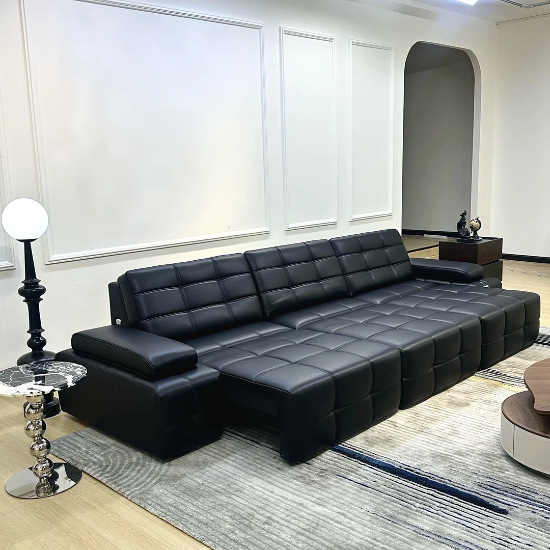 极简轻奢沙发客厅家用2025年新款沙发劳伦斯沙发工厂真皮沙发-1