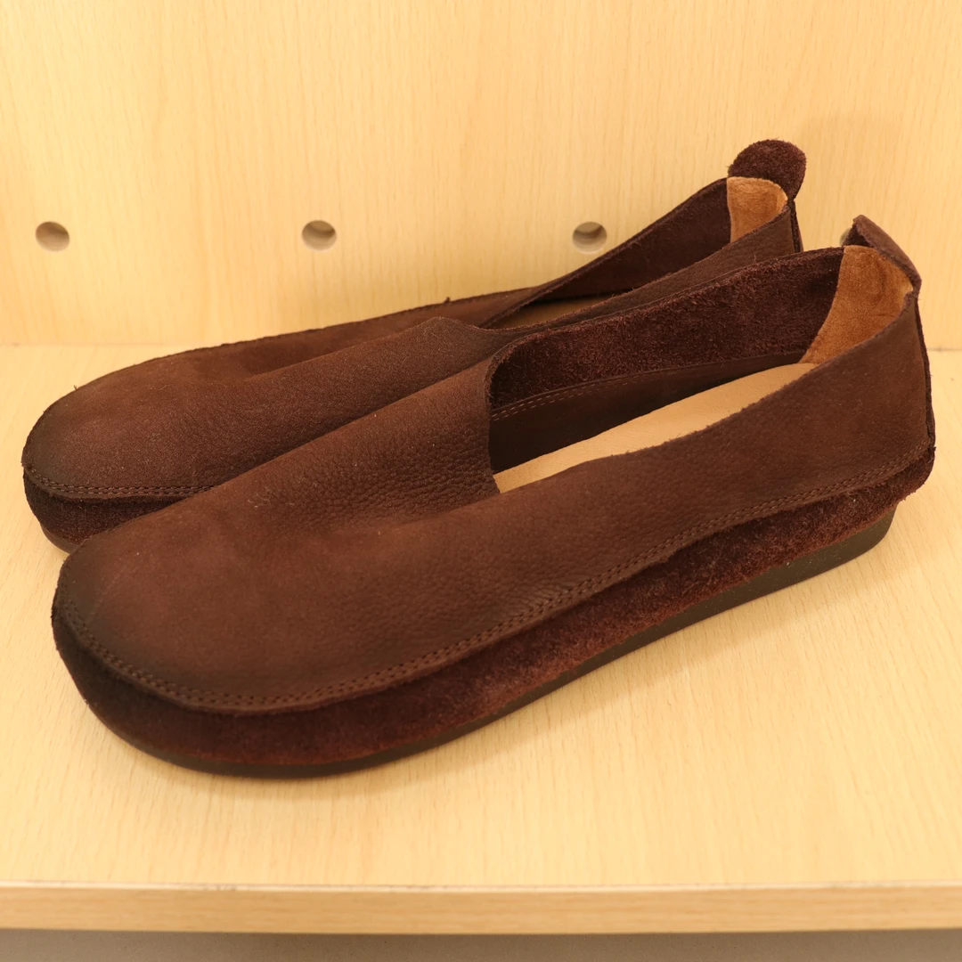 52软牛皮 软底  一脚蹬