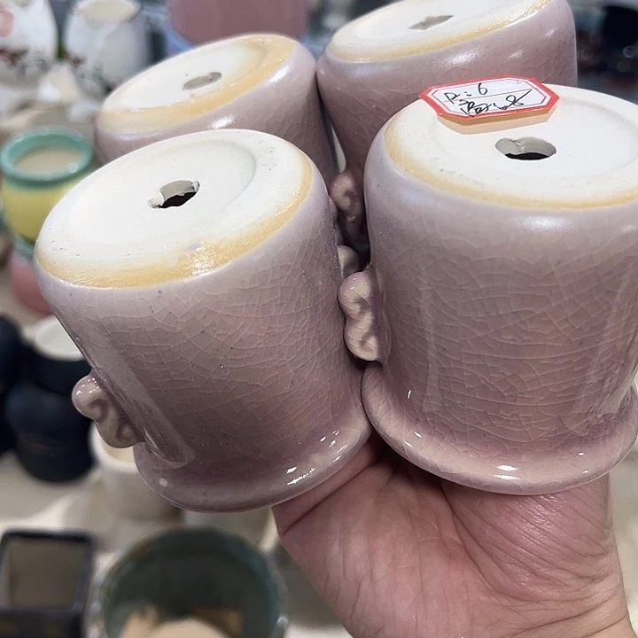 微瑕陶瓷花盆满9.9发