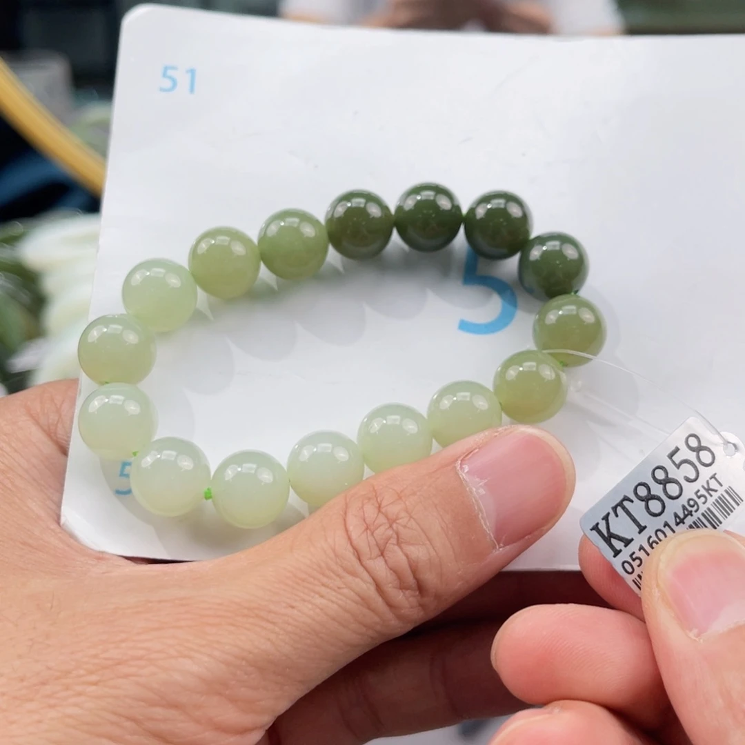 和田玉手镯未镶嵌百**乐