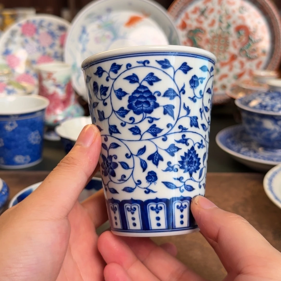 纯手工手绘陶瓷茶具