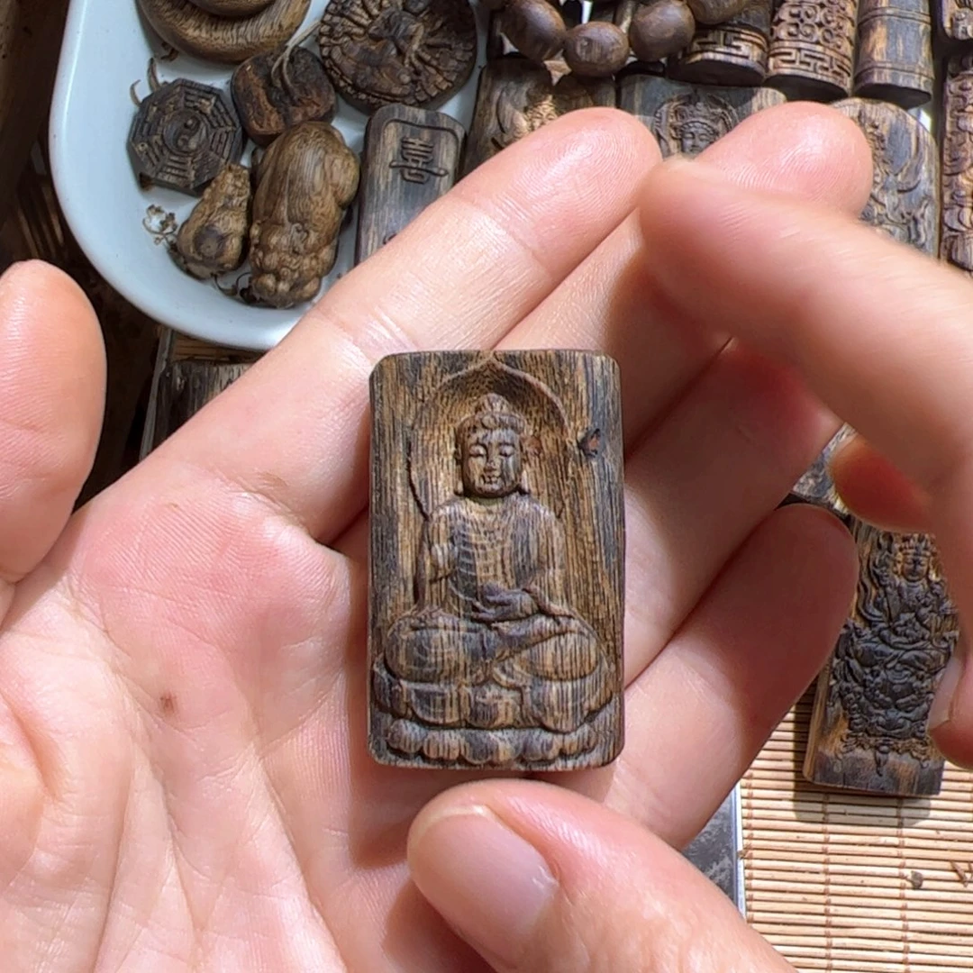 沉香碎屑沉香白棋如来6.6克