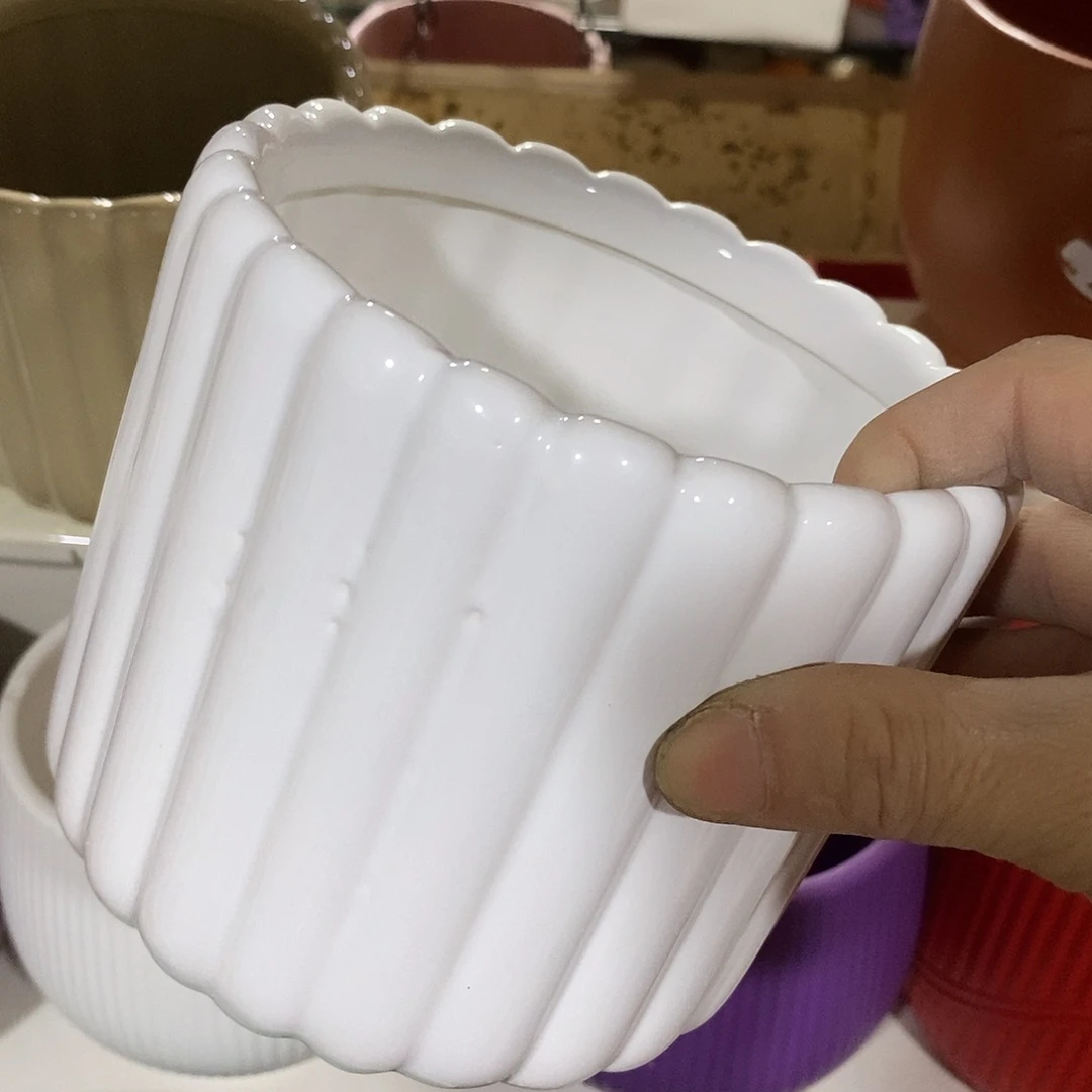 杯子陶陶盆有孔 瑕疵介意勿拍