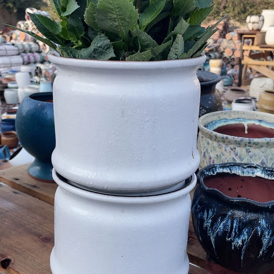 红陶王嫂花盆0216-844