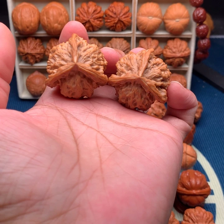 把件桃核野生小手捻