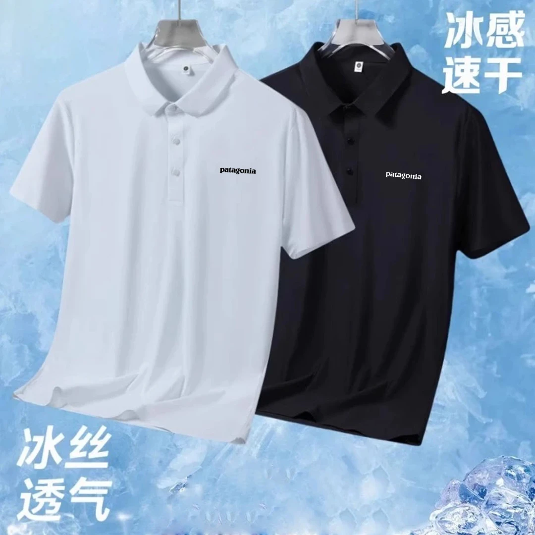 高端户外巴塔男女同款POLO衫时尚白搭轻奢高级