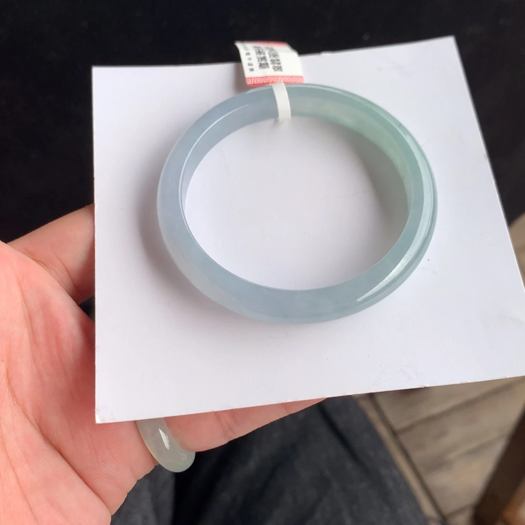 翡翠未镶嵌手镯528号53