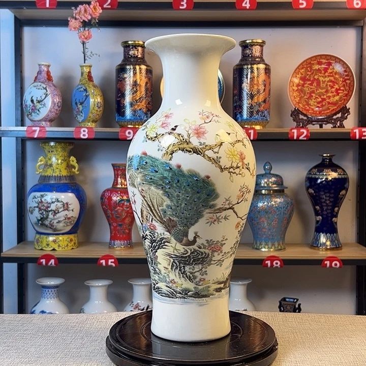 摆件陶国色天香36cm