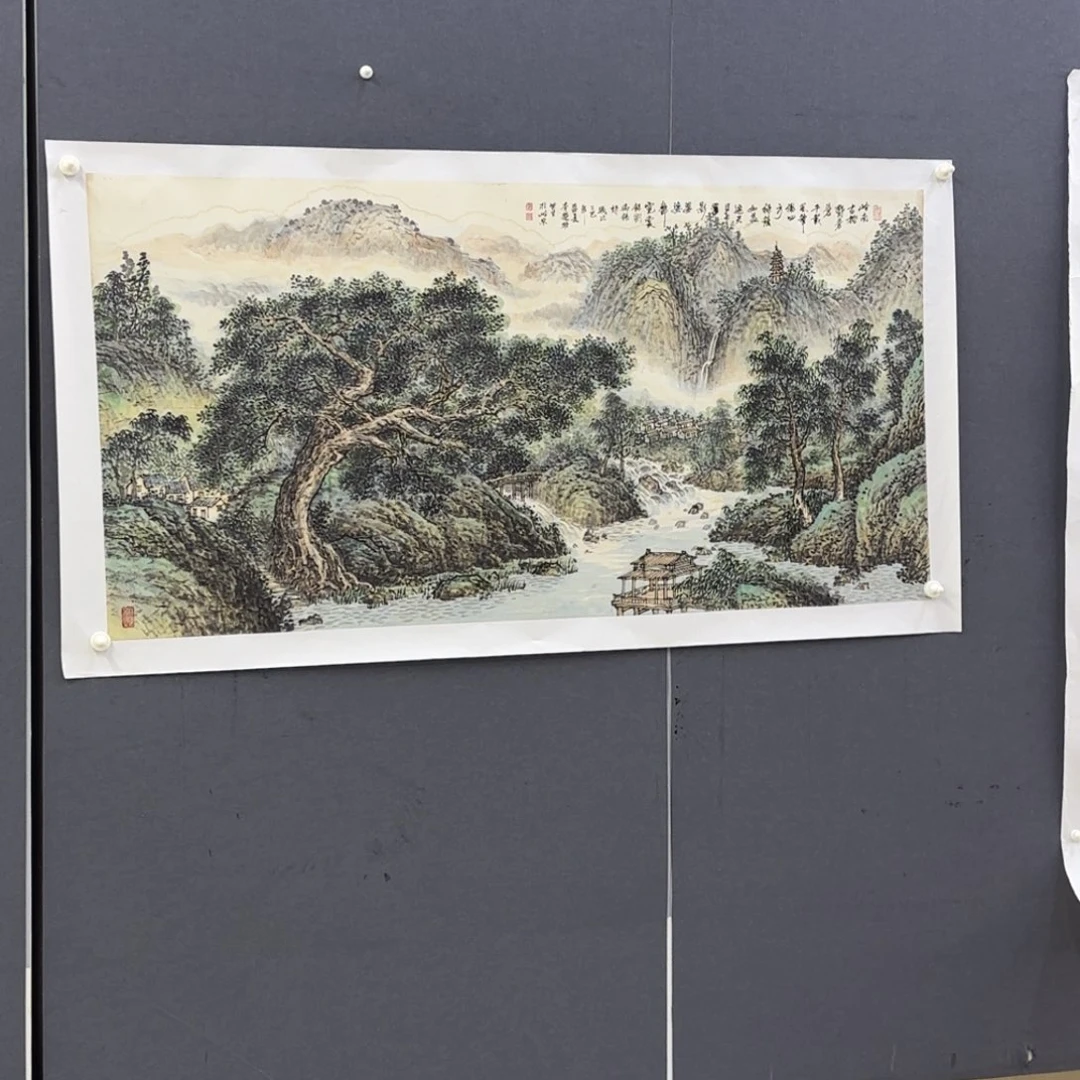 八***神国画国画老师李楚雄艺