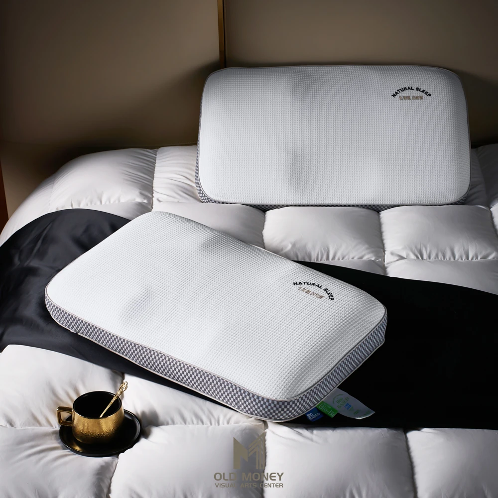 （高度9cm）生物基护颈面包枕慢回弹记忆护颈保健软枕