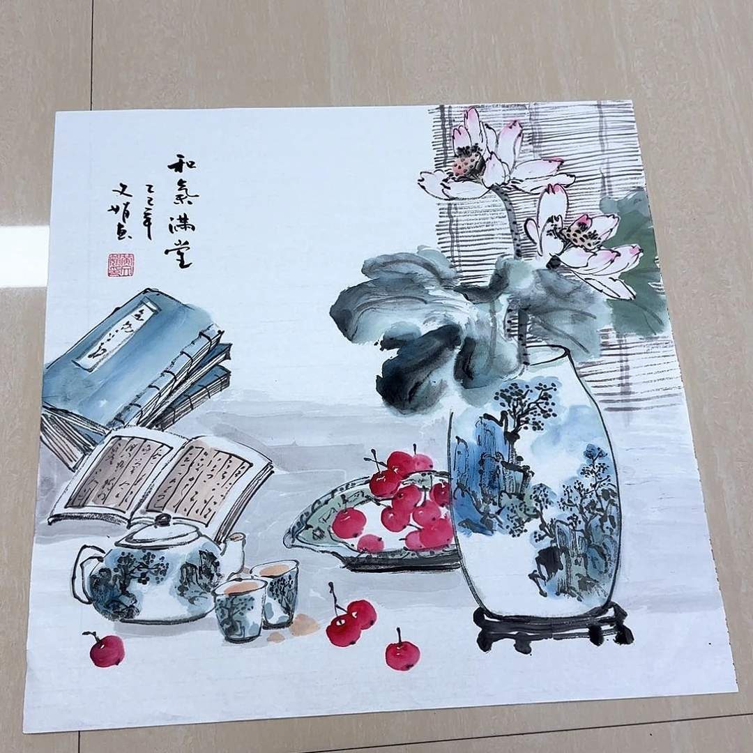 国画国画作品集一个