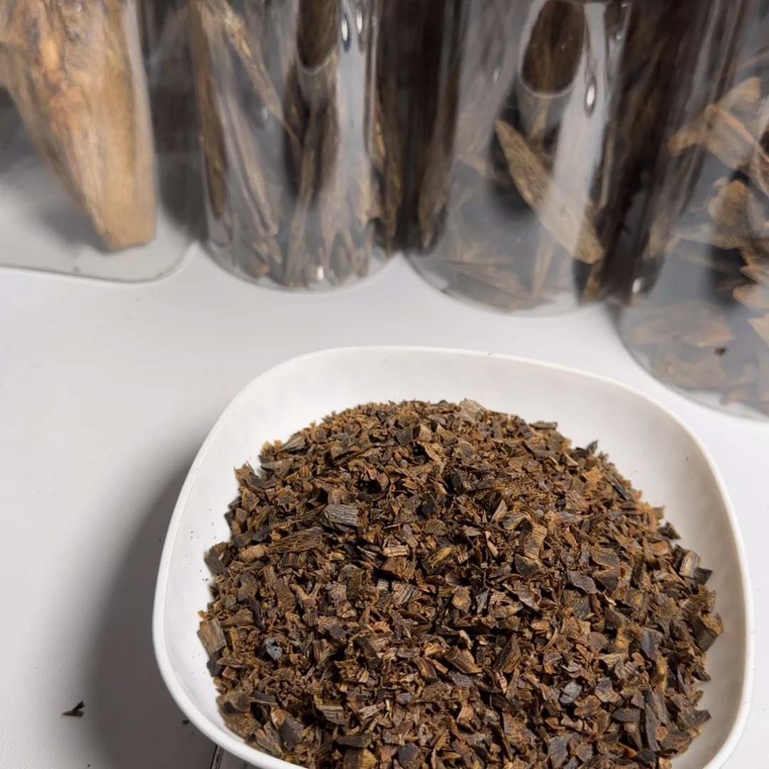 斑纹漆（虎斑木）清**叟陆河爆油切料115克