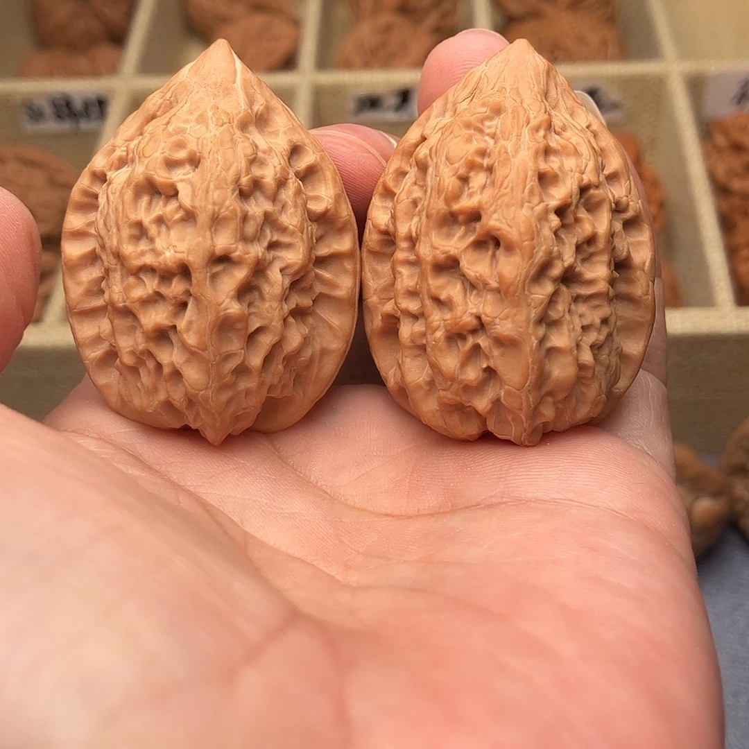 文玩核桃把件沈鸡34（头货精品