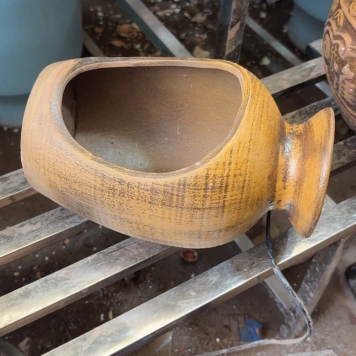 粗陶口径13/21/13进水口1.6厘米