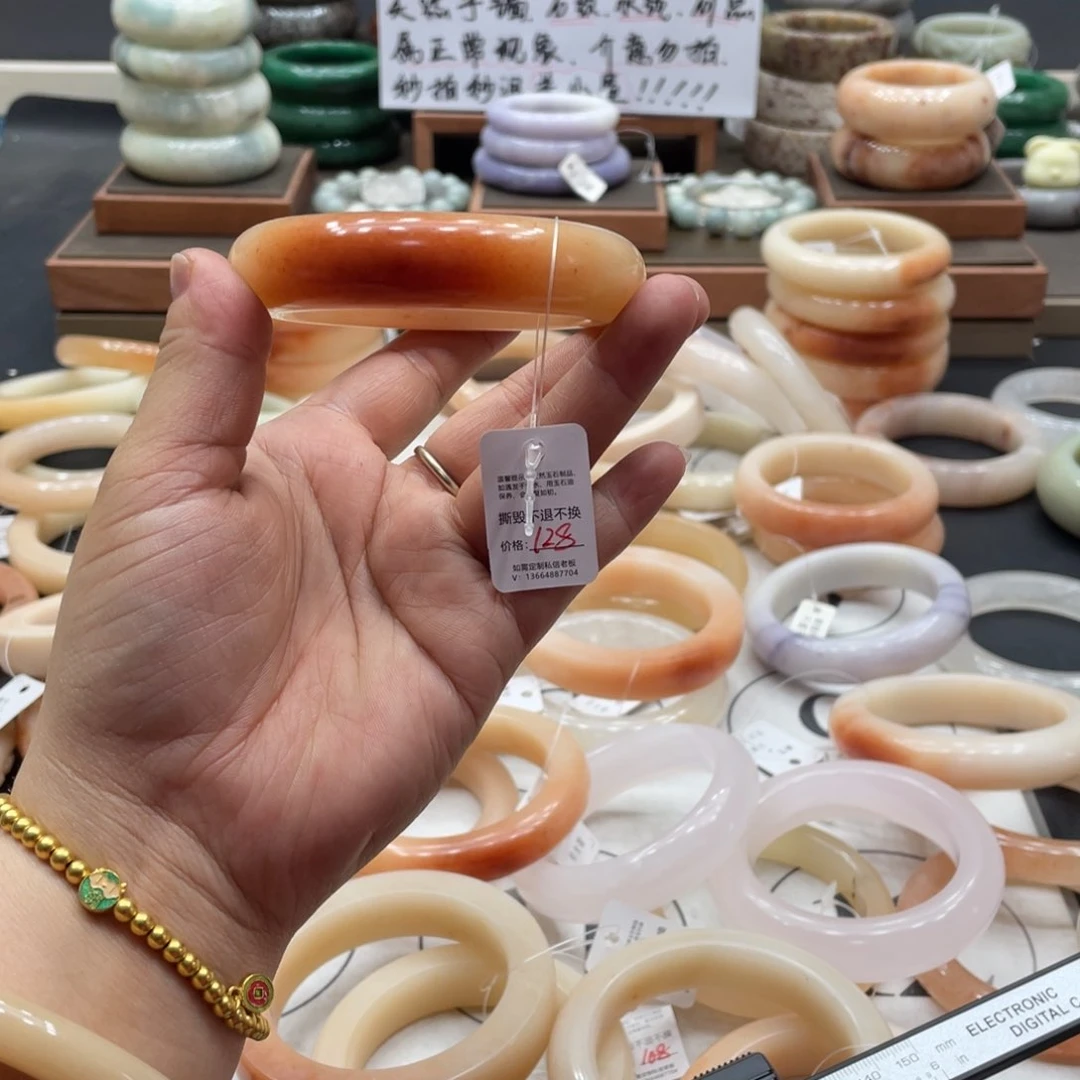 紫***石英质玉手镯未镶嵌