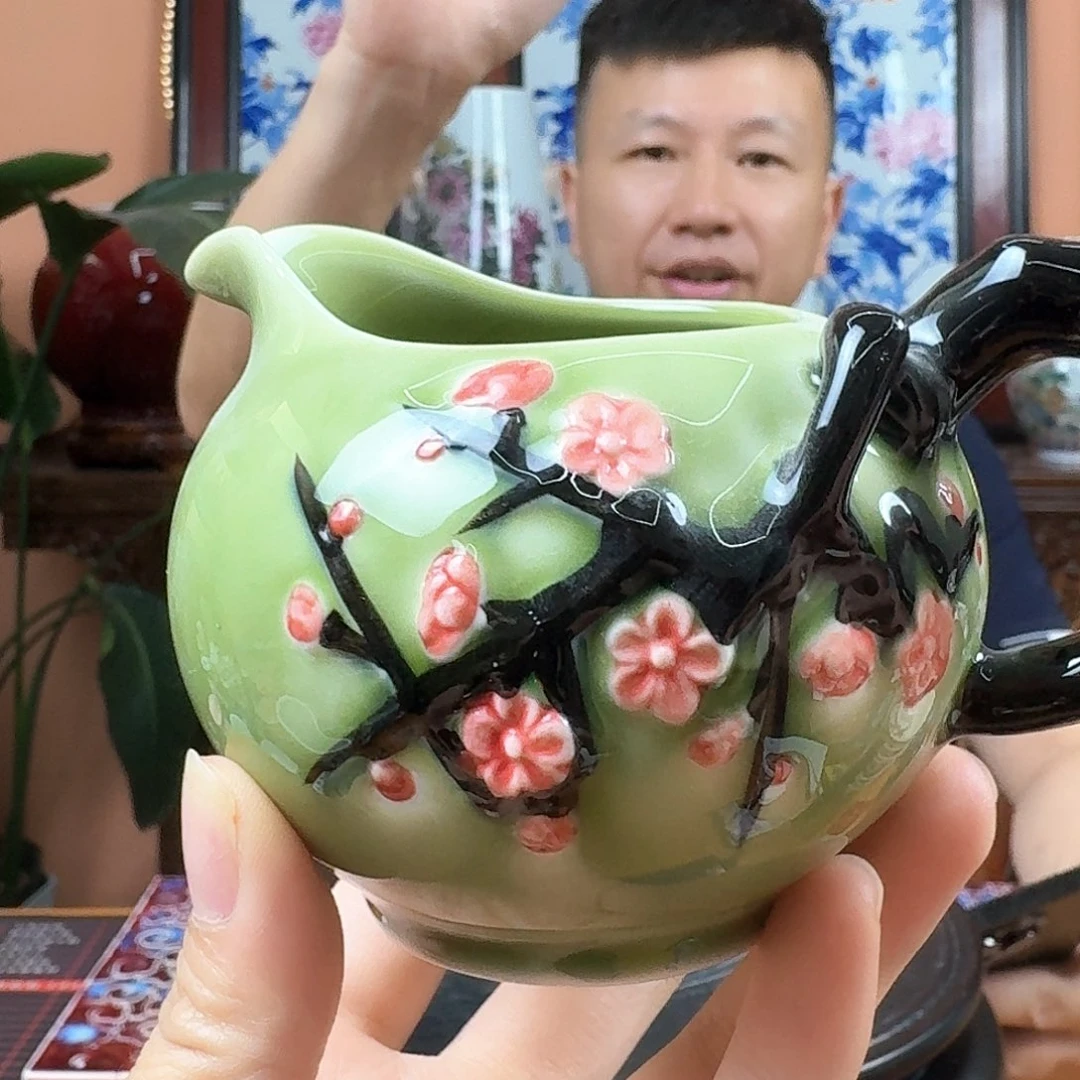 景德镇陶瓷手工公道杯