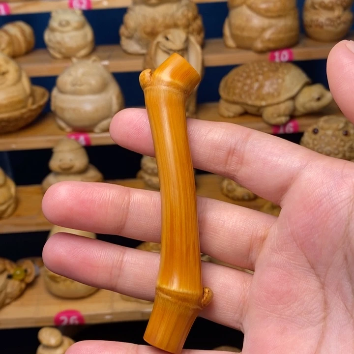 竹异形小竹节竹雕精工制作